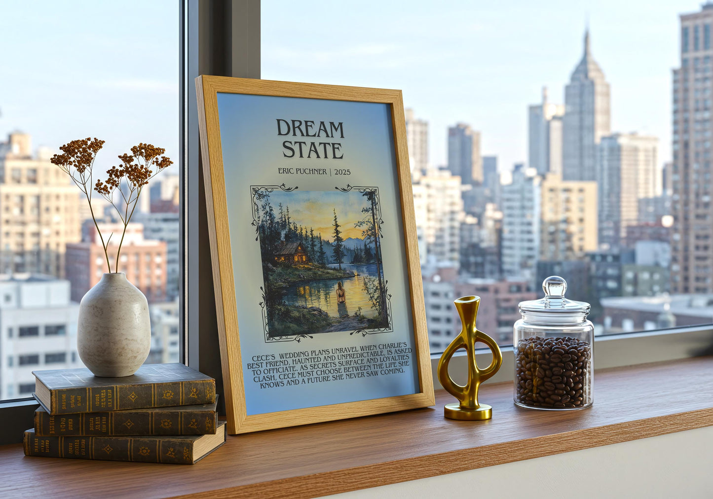 Dream State by Eric Puchner | Descriptive Book Poster | Blurby