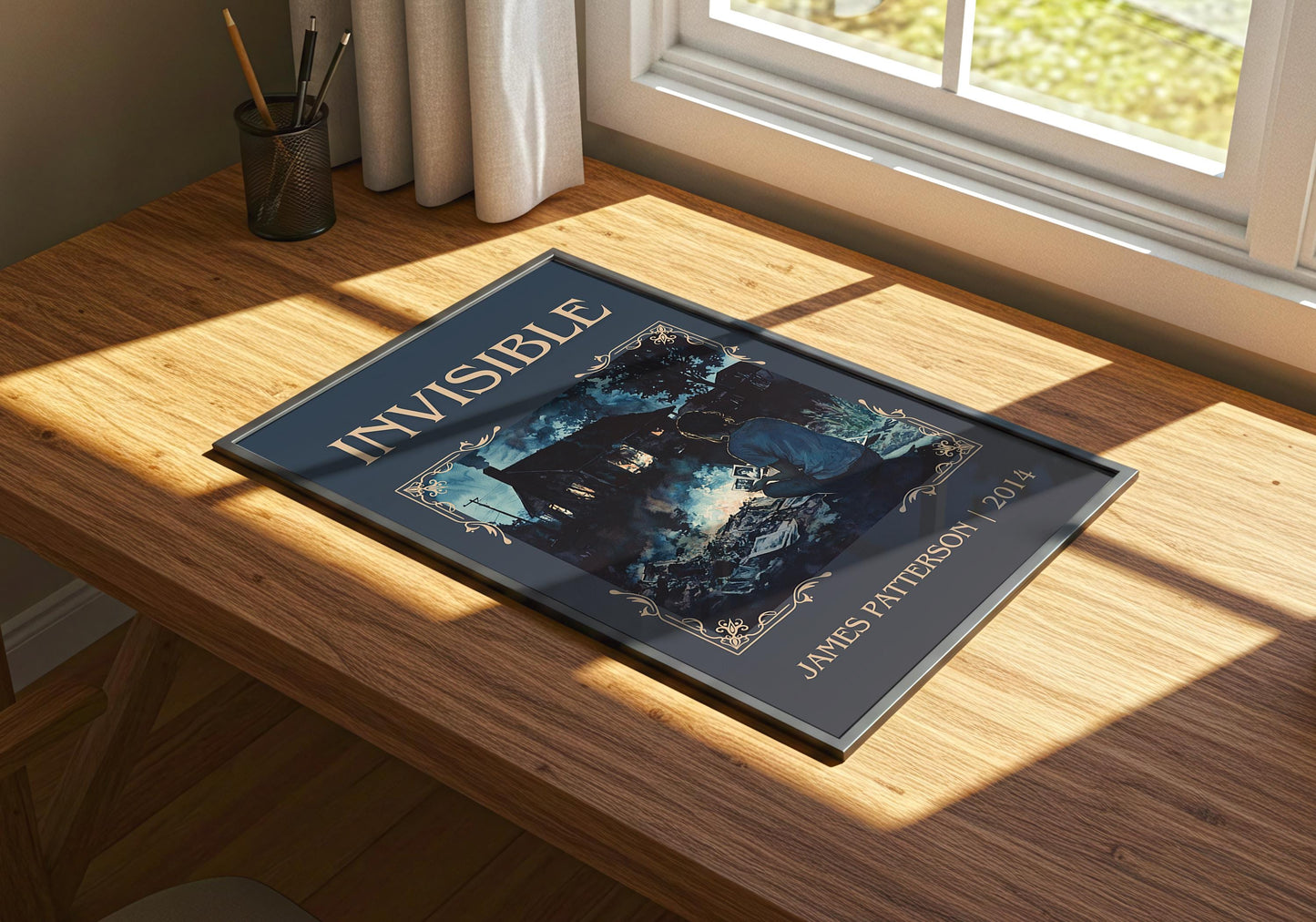 Invisible by James Patterson | Descriptive Book Poster | Minimalist