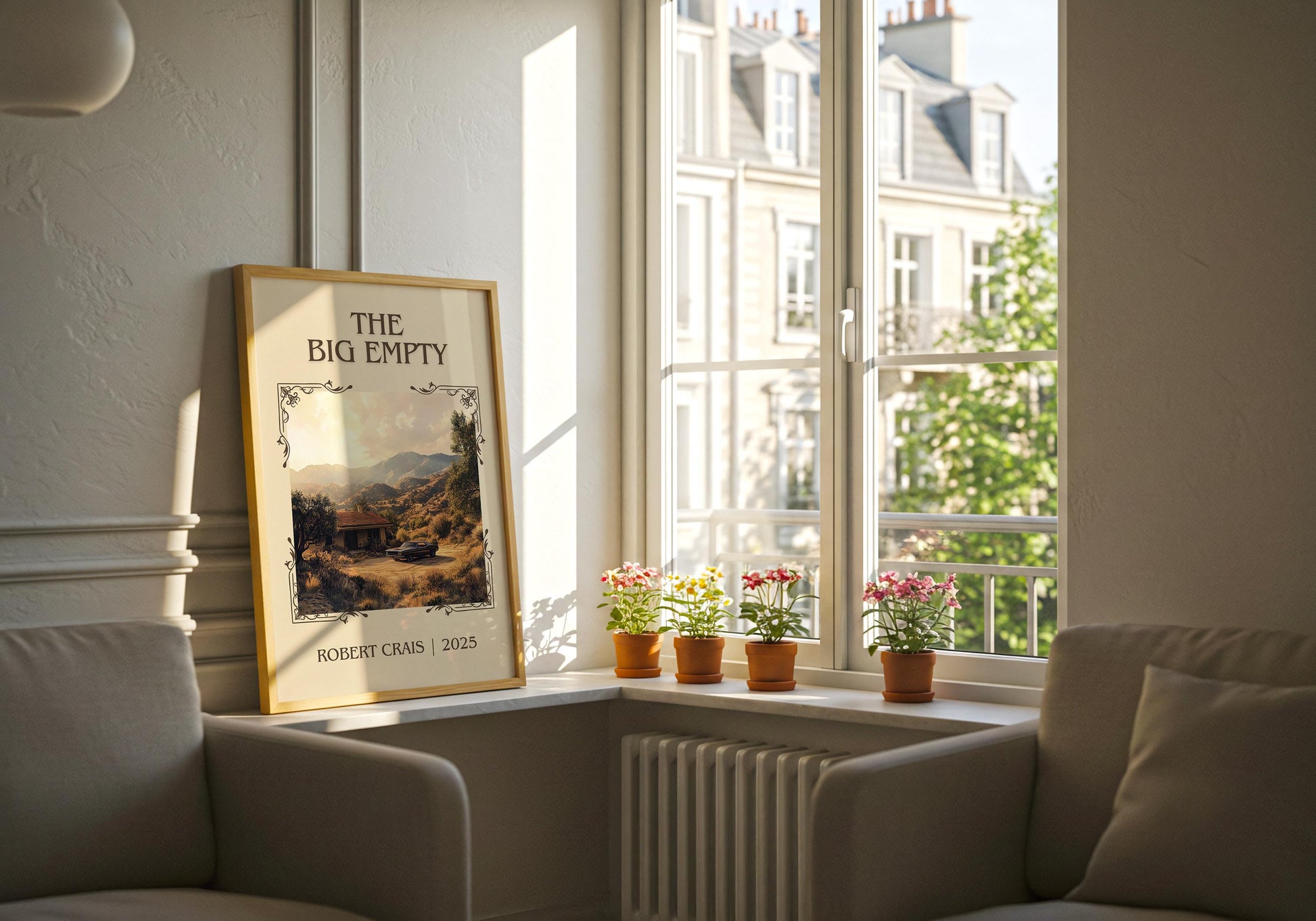 The Big Empty by Robert Crais | Descriptive Book Poster | Minimalist