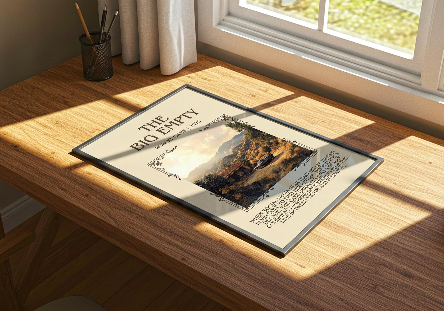 The Big Empty by Robert Crais | Descriptive Book Poster | Blurby