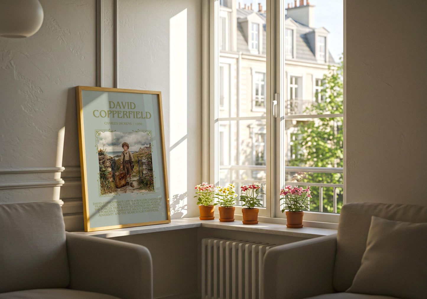 David Copperfield by Charles Dickens | Descriptive Book Poster | Blurby