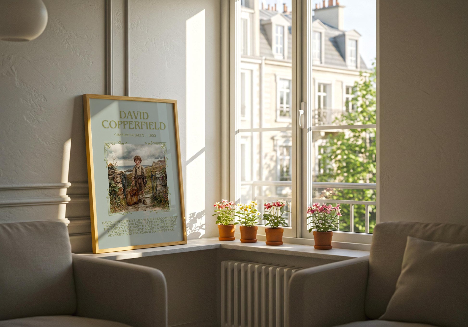 David Copperfield by Charles Dickens | Descriptive Book Poster | Blurby