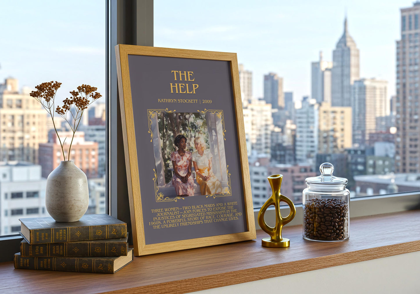 The Help by Kathryn Stockett | Descriptive Book Poster | Blurby