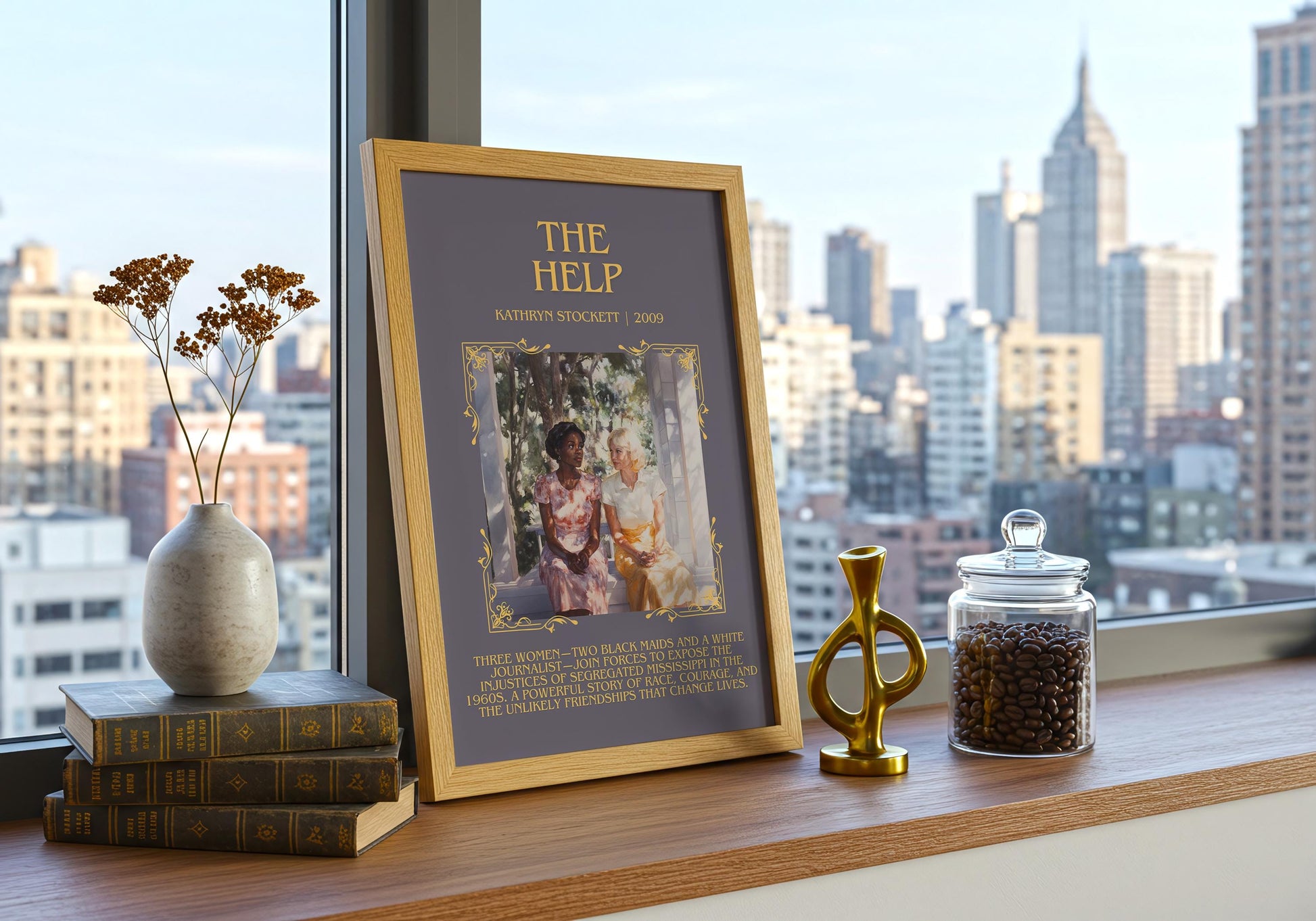 The Help by Kathryn Stockett | Descriptive Book Poster | Blurby