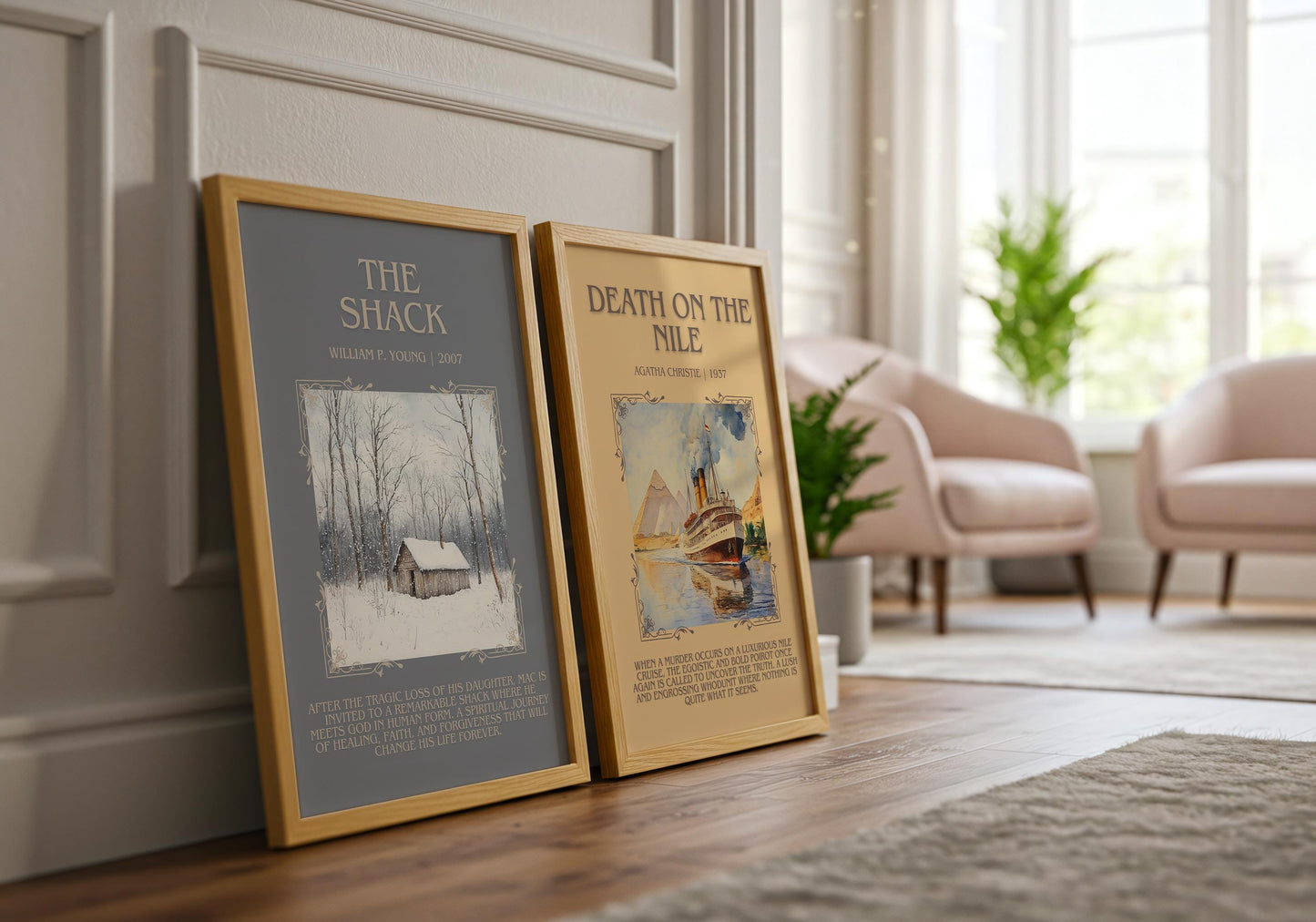 The Shack by William P. Young | Descriptive Book Poster | Blurby