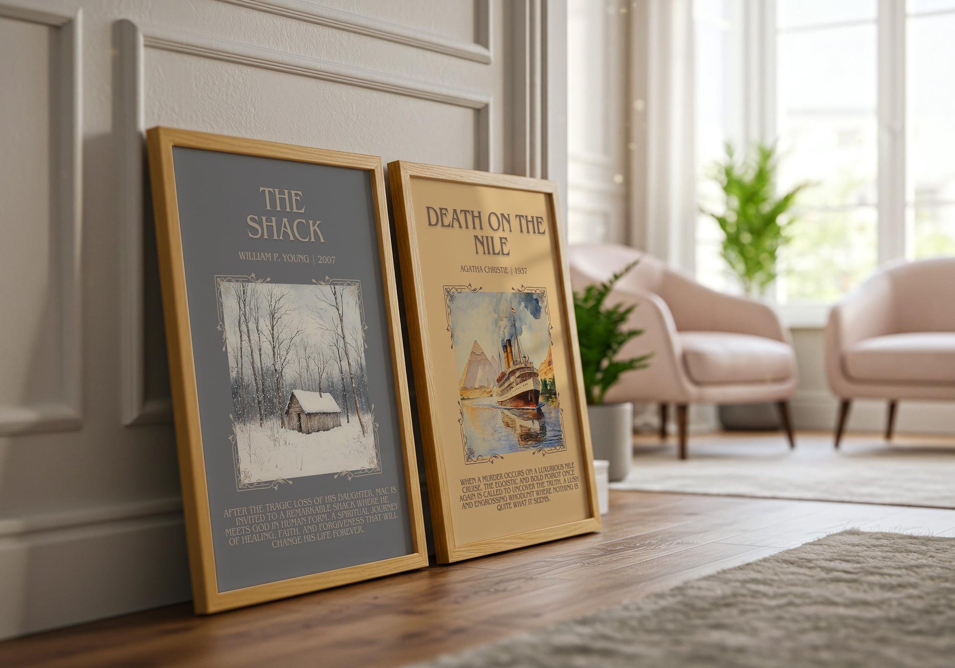 The Shack by William P. Young | Descriptive Book Poster | Blurby