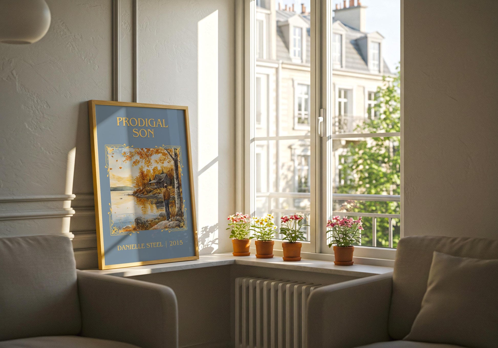 Prodigal Son by Danielle Steel | Descriptive Book Poster | Minimalist