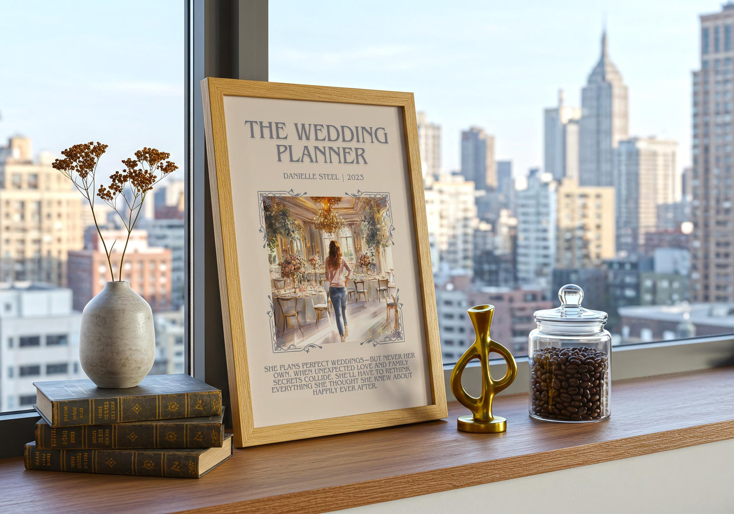 The Wedding Planner by Danielle Steel | Descriptive Book Poster | Blurby