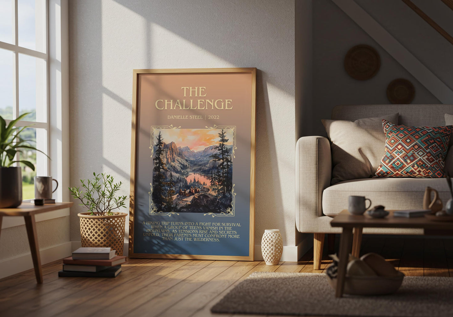The Challenge by Danielle Steel | Descriptive Book Poster | Blurby