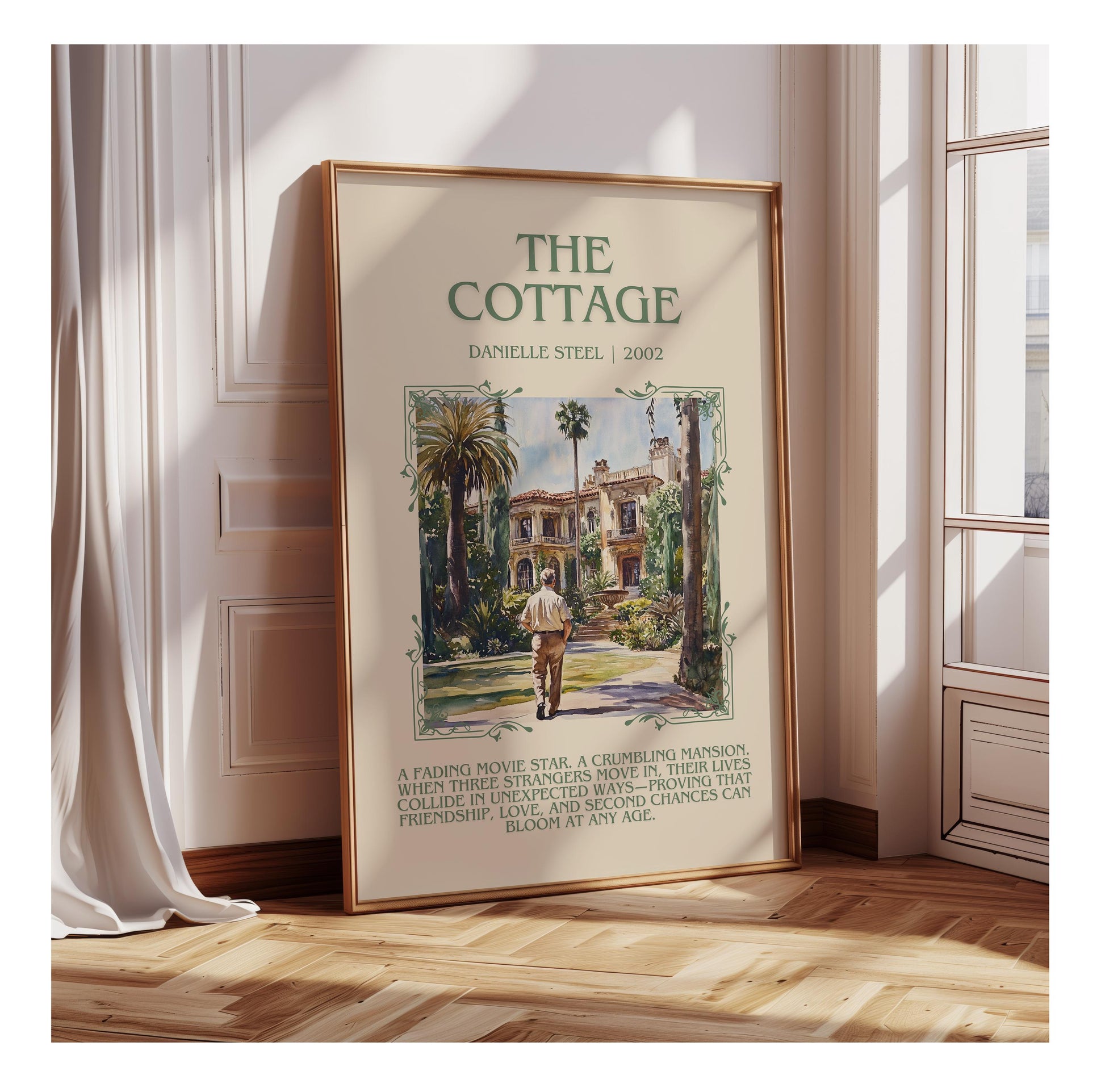 The Cottage by Danielle Steel | Descriptive Book Poster | Blurby