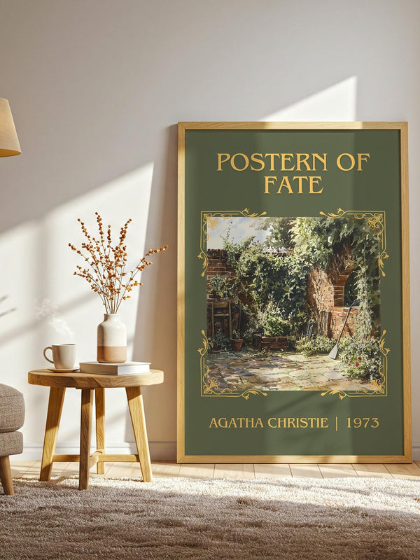 Postern of Fate classic book art print paper finish options – matte satin gloss