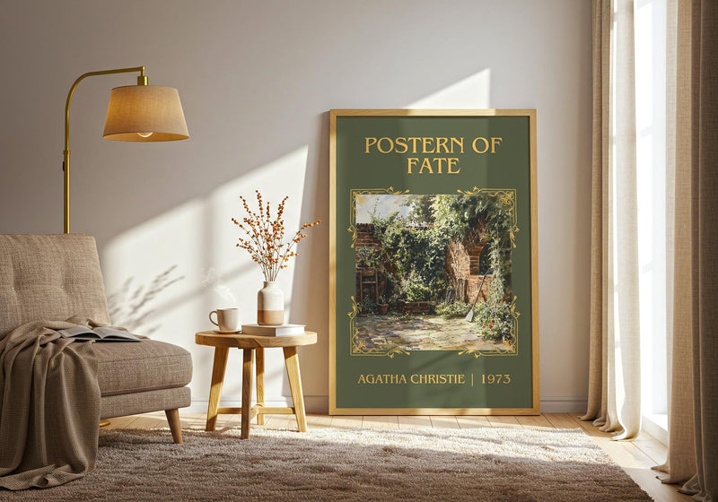 Postern of Fate classic book art print paper finish options – matte satin gloss