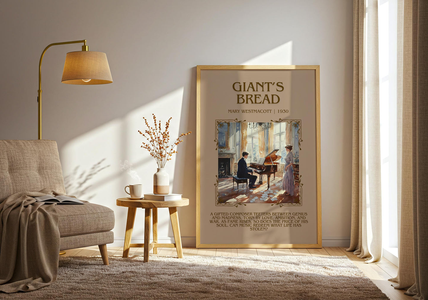 Giant's Bread by Mary Westmacott | Descriptive Book Poster | Blurby