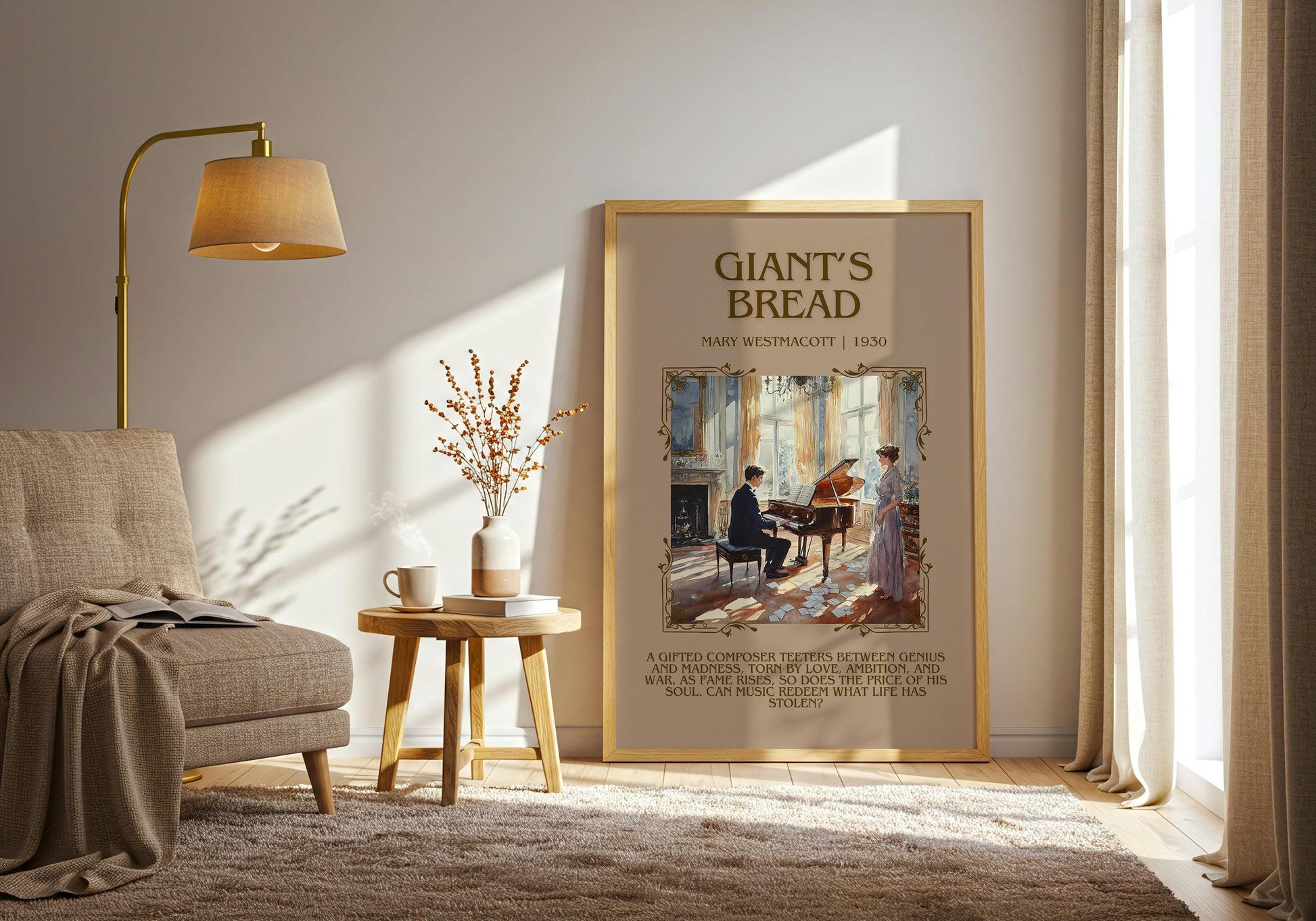 Giant's Bread by Mary Westmacott | Descriptive Book Poster | Blurby