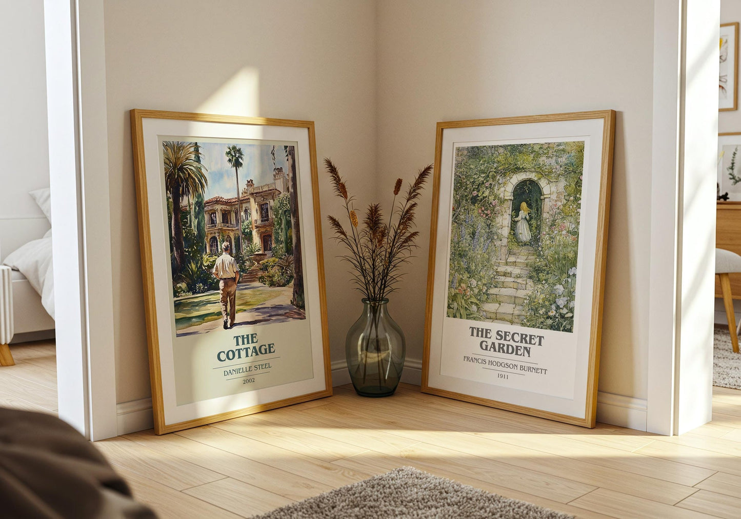 The Cottage book poster packaging – museum-quality print rolled in protective tube