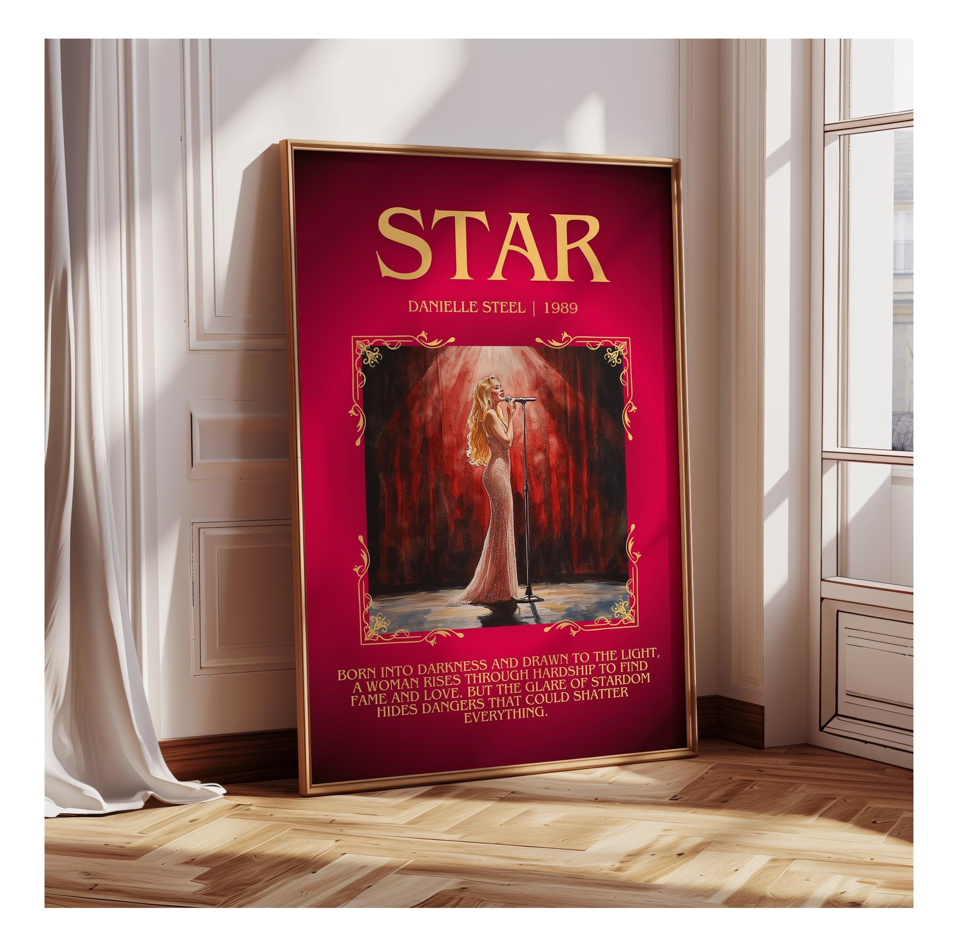 Star by Danielle Steel | Descriptive Book Poster | Blurby