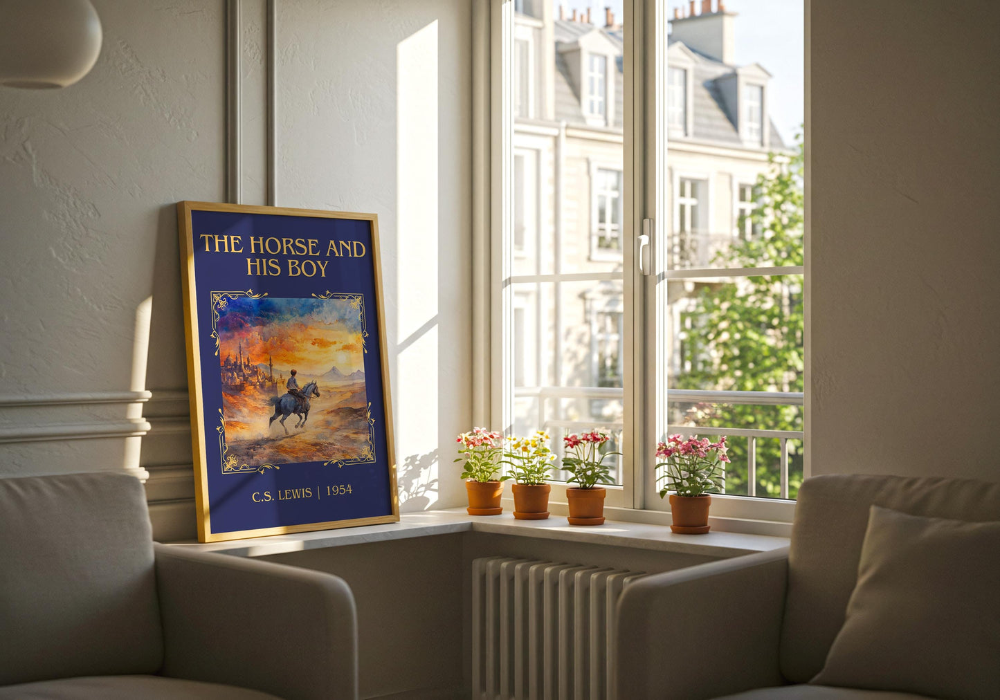 The Horse And His Boy by C.S. Lewis | Descriptive Book Poster | Minimalist