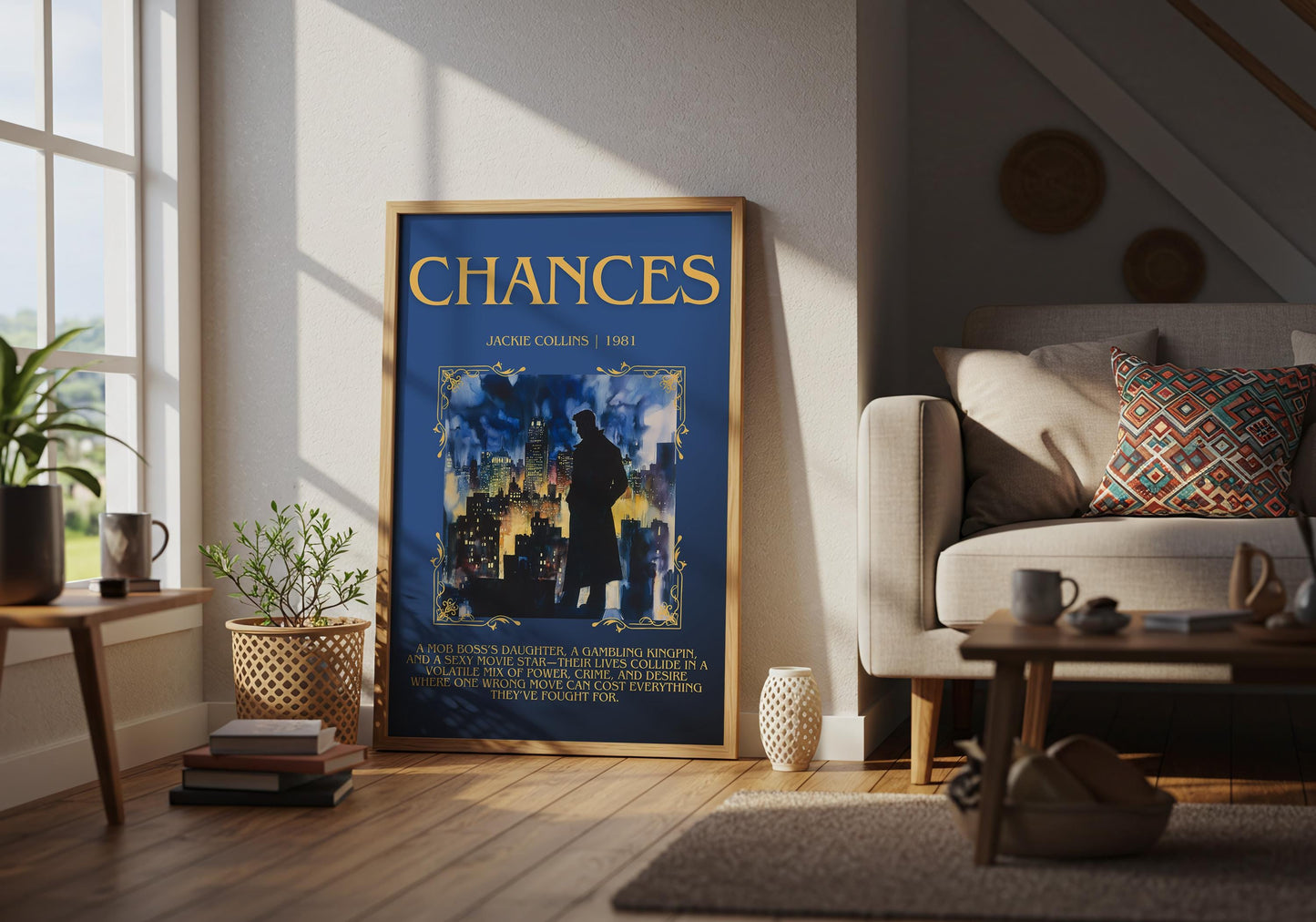 Chances by Jackie Collins | Descriptive Book Poster | Blurby