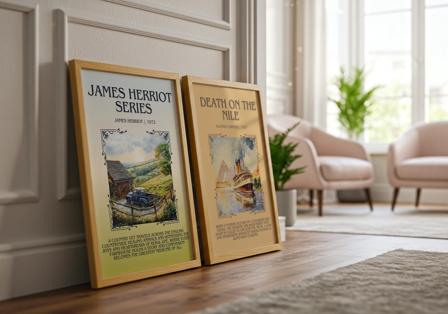 James Herriot Series by James Herriot | Descriptive Book Poster | Blurby
