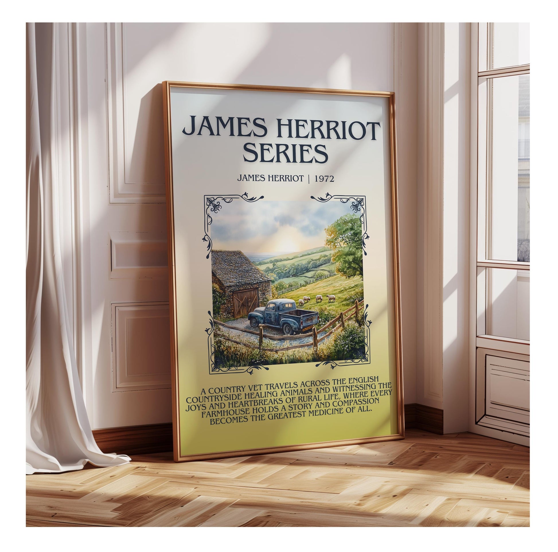 James Herriot Series by James Herriot | Descriptive Book Poster | Blurby