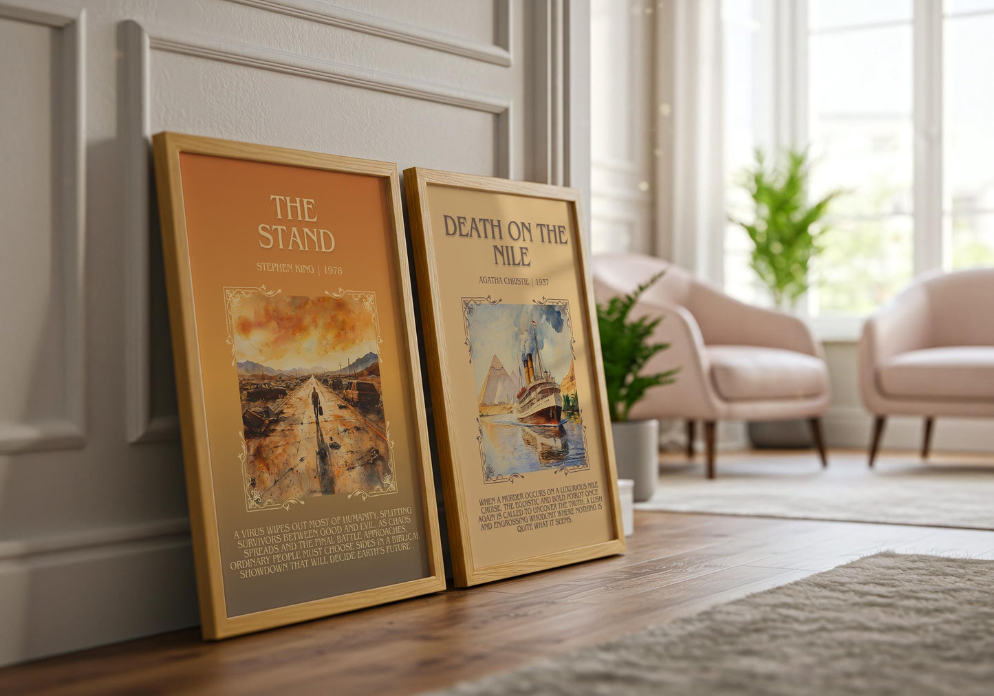 The Stand by Stephen King | Descriptive Book Poster | Blurby