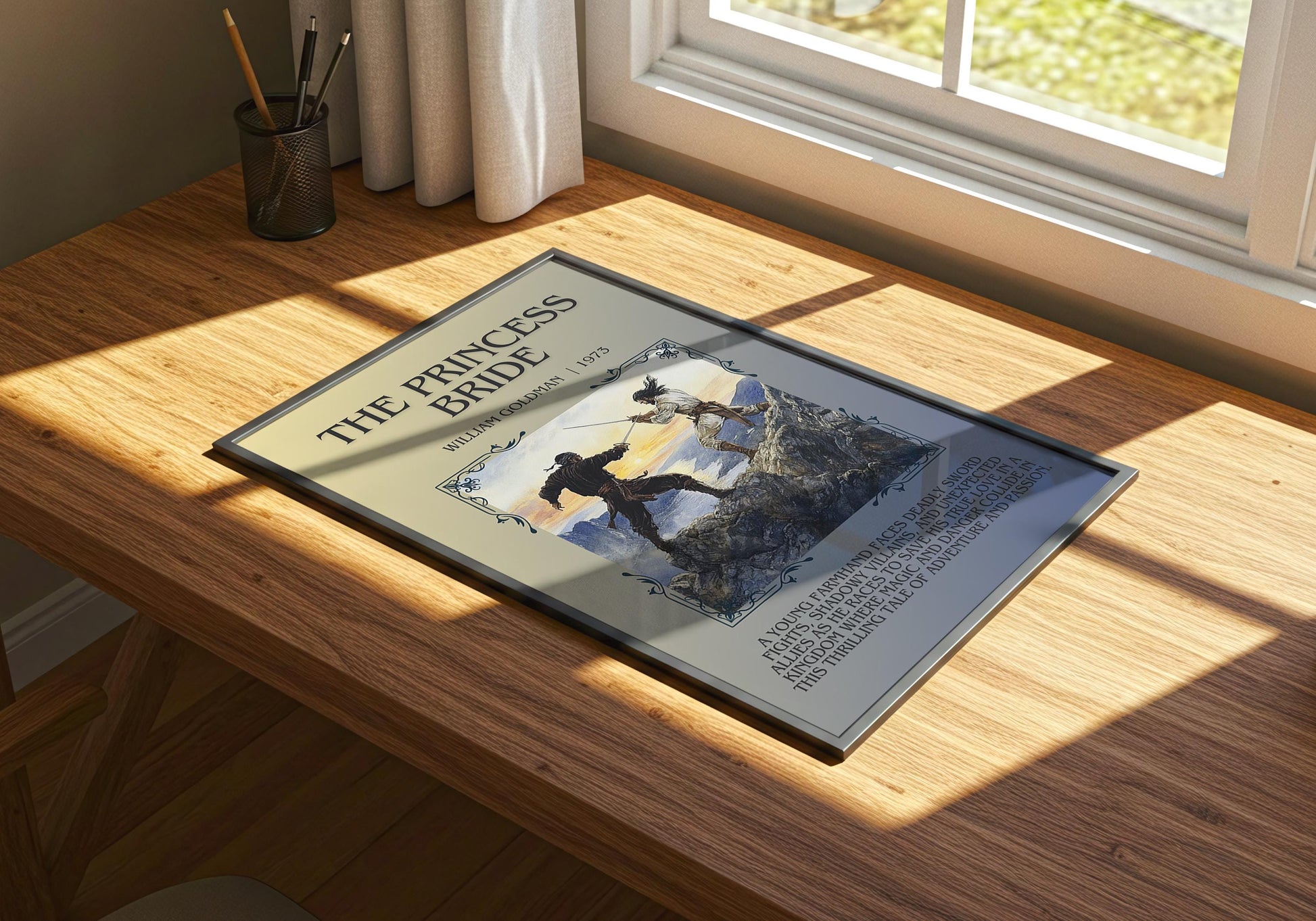 The Princess Bride by William Goldman | Descriptive Book Poster | Blurby