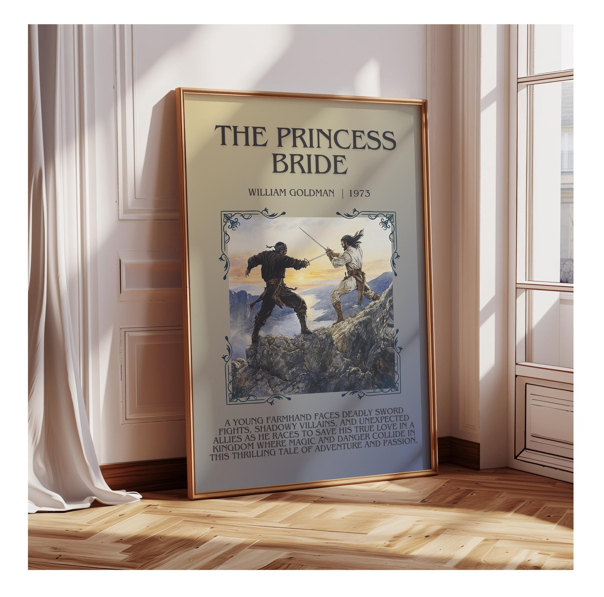 The Princess Bride by William Goldman | Descriptive Book Poster | Blurby