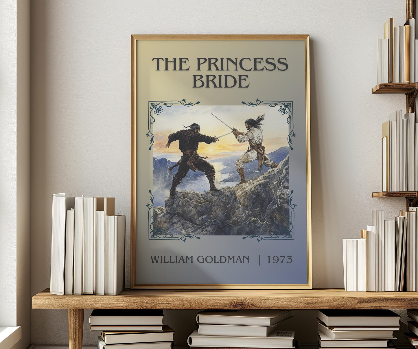 The Princess Bride by William Goldman | Descriptive Book Poster | Minimalist