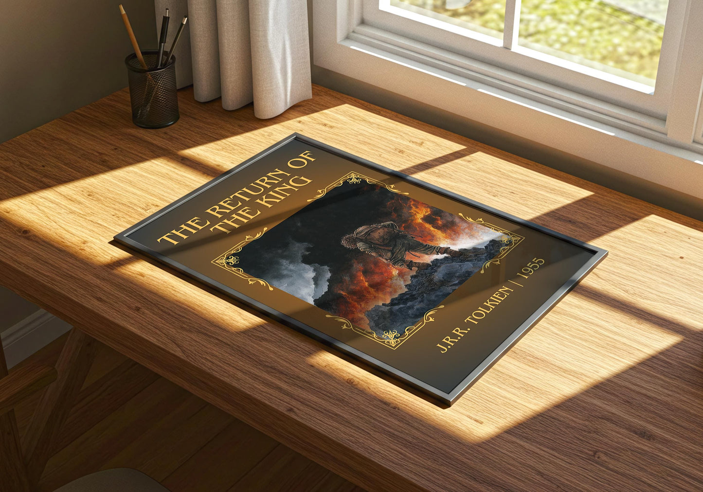 The Return Of The King | Descriptive Book Poster | Minimalist