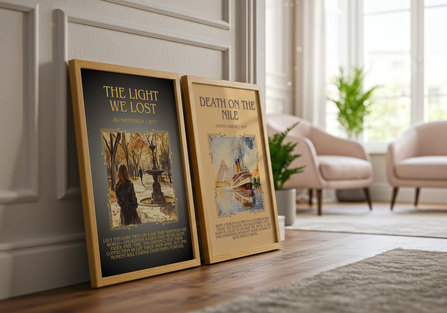 The Light We Lost by Jill Santopallo | Descriptive Book Poster | Blurby