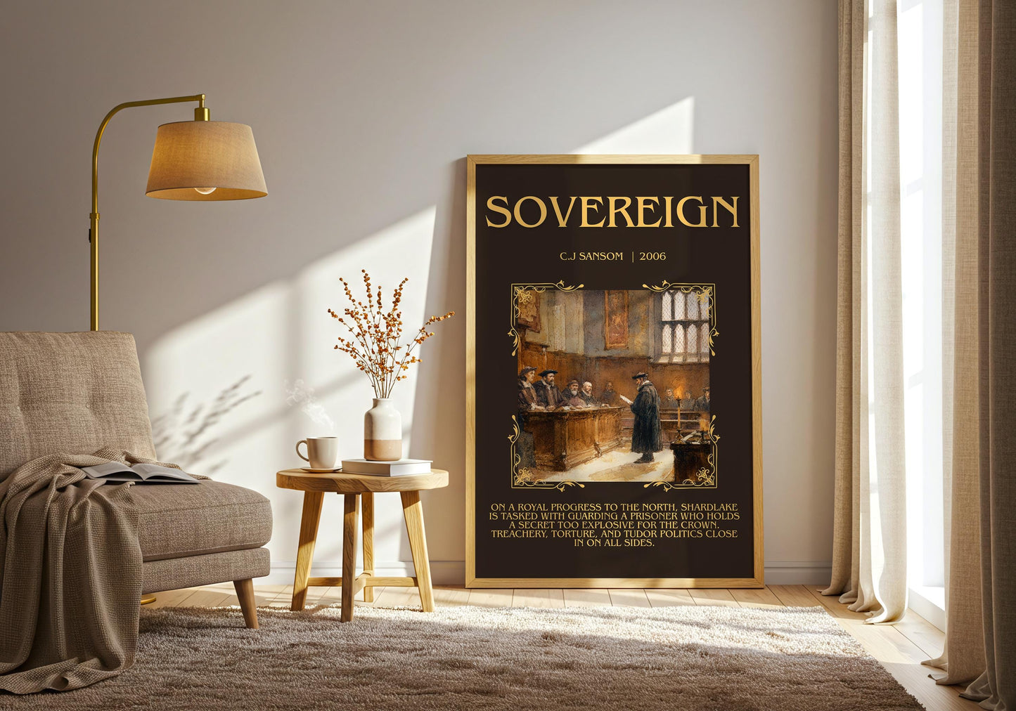 Sovereign by C.J. Samson | Descriptive Book Poster | Blurby