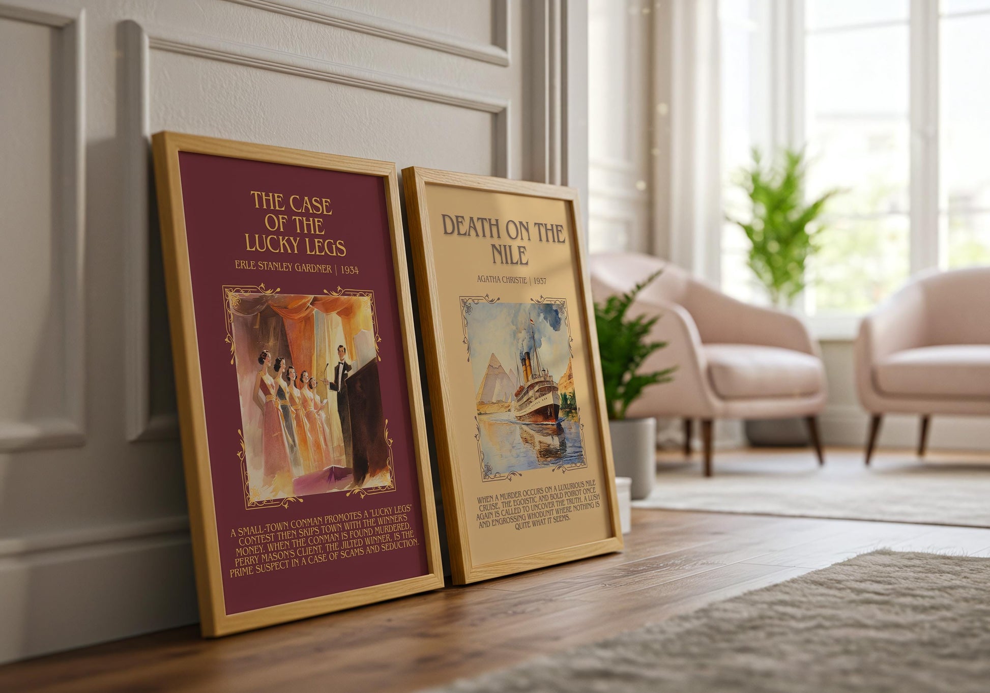 The Case Of The Lucky Legs by Erle Stanley Gardner | Descriptive Book Poster | Blurby