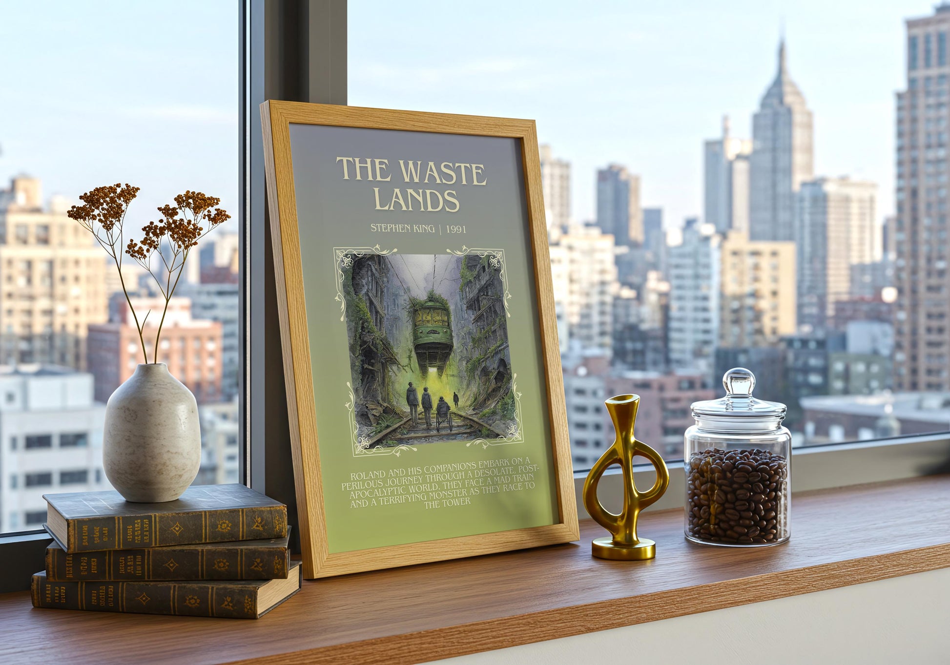 The Wastelands by Stephen King | Descriptive Book Poster | Blurby