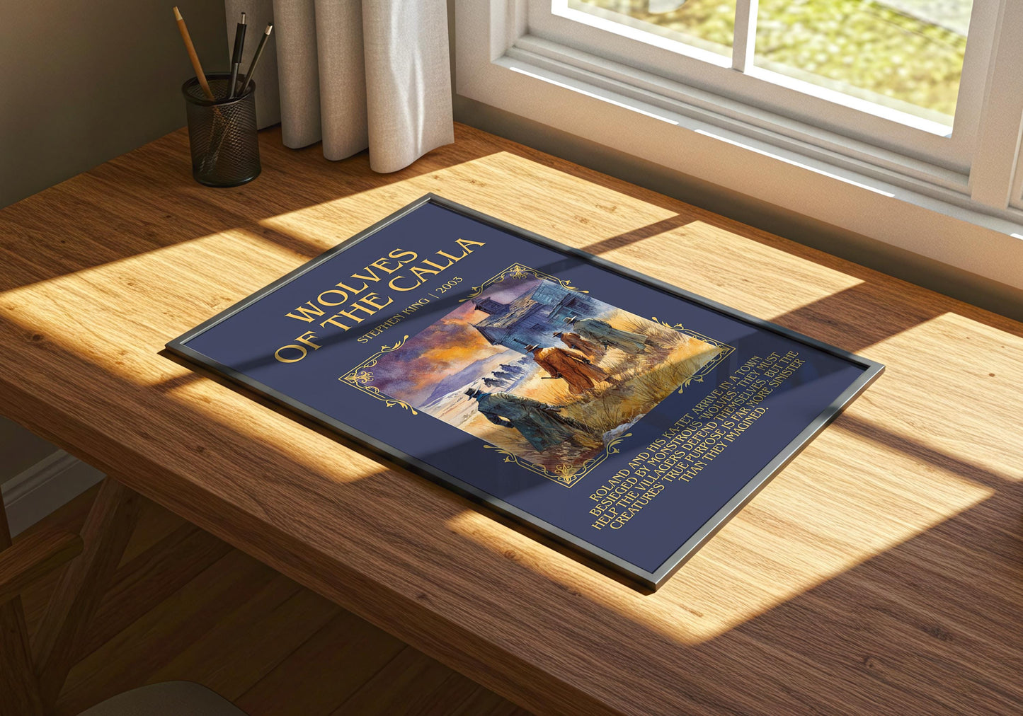 Wolves Of The Calla by Stephen King | Descriptive Book Poster | Blurby