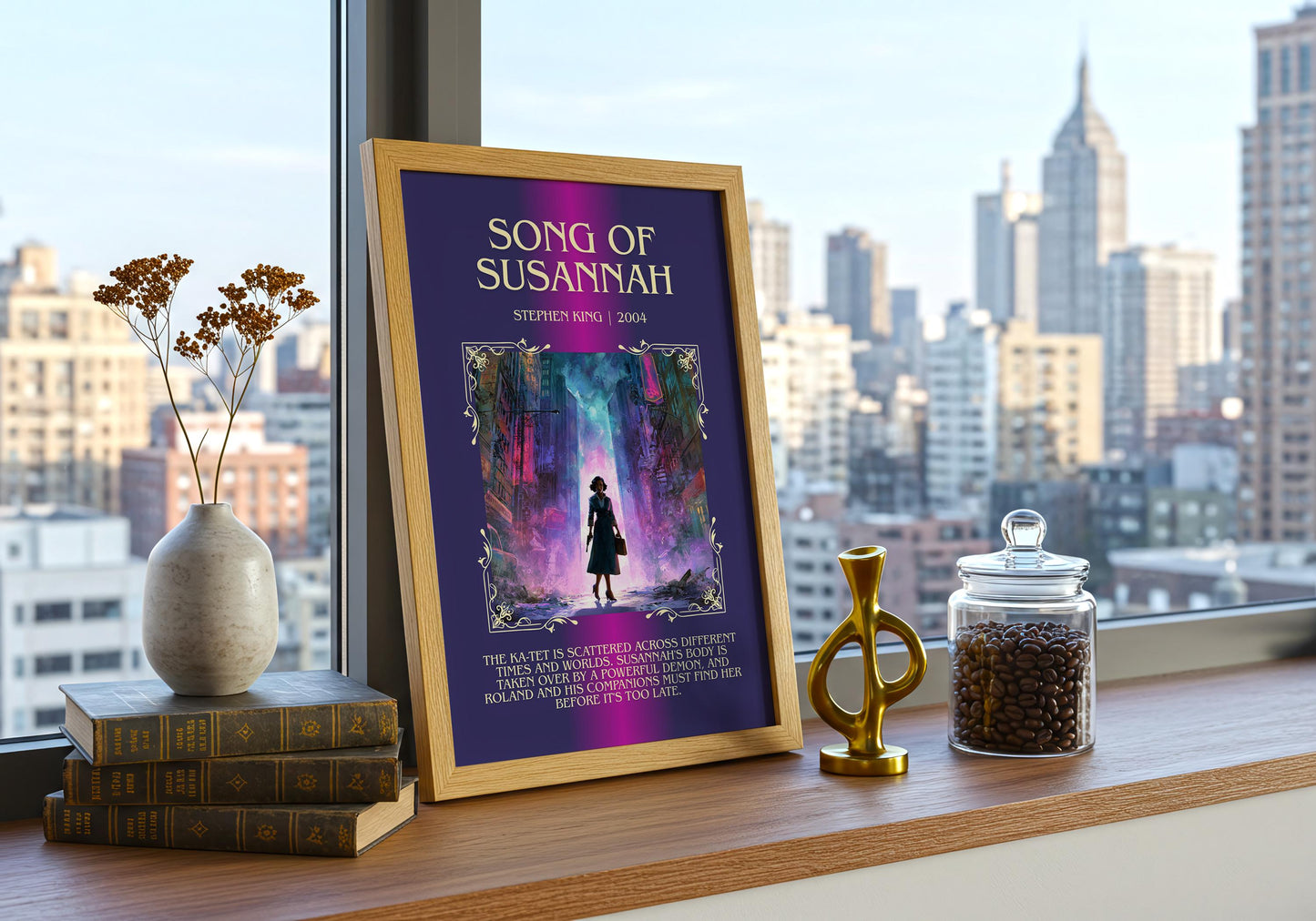 Songs Of Susannah by Stephen King | Descriptive Book Poster | Blurby