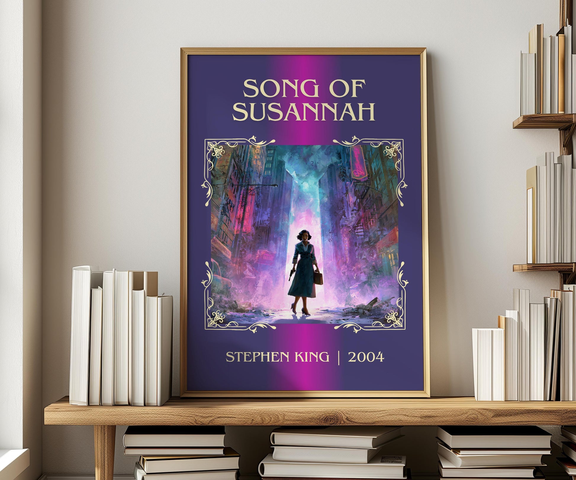 Songs Of Susannah by Stephen King | Descriptive Book Poster | Minimalist