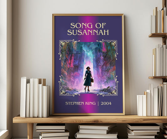 Songs Of Susannah by Stephen King | Descriptive Book Poster | Minimalist