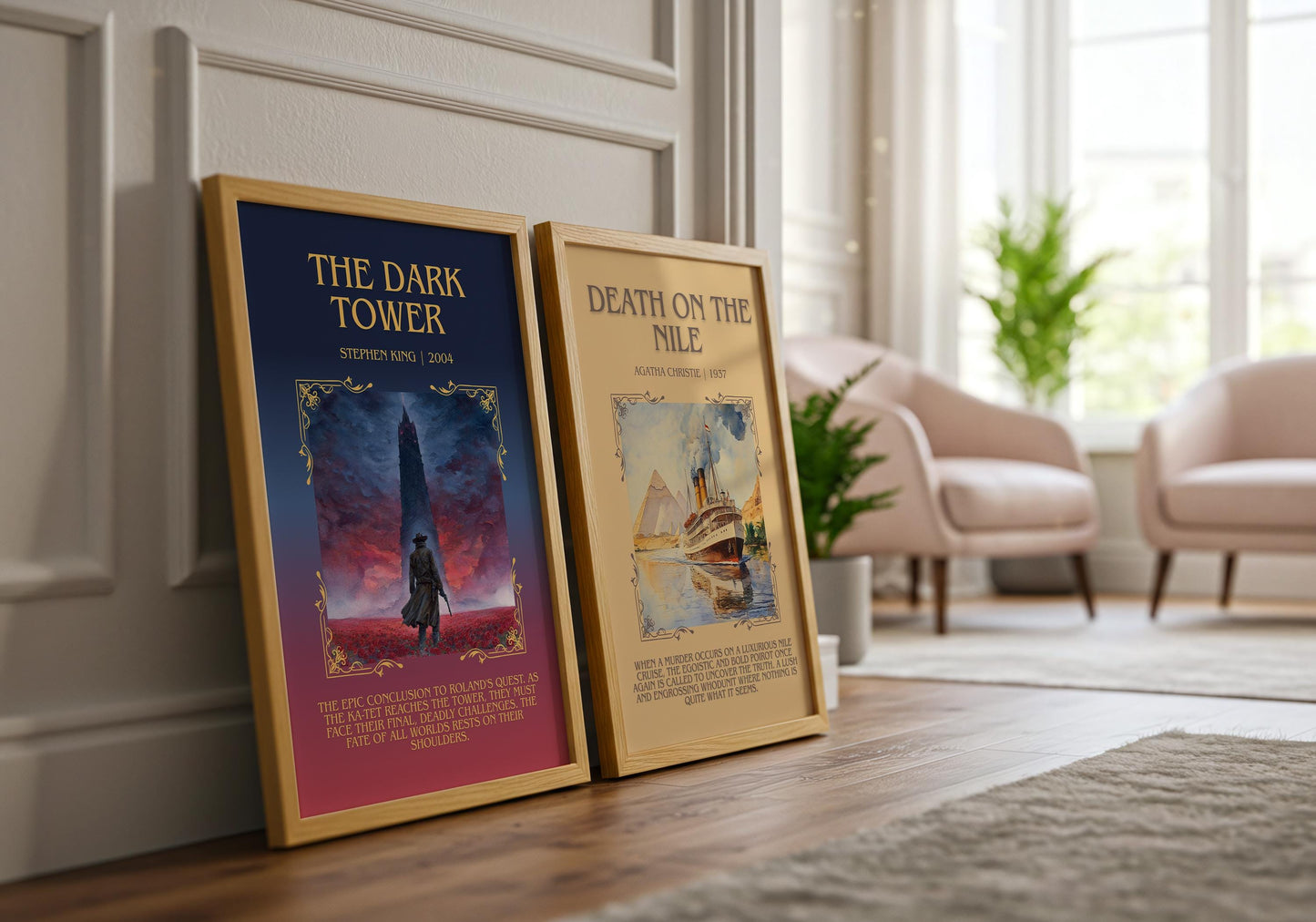 The Dark Tower by Stephen King | Descriptive Book Poster | Blurby