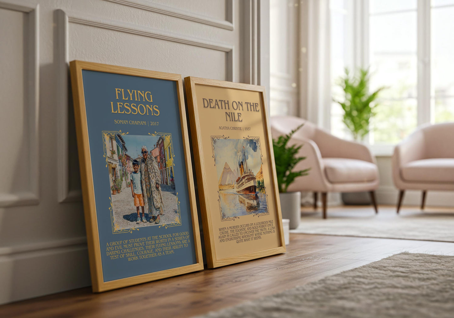 Flying Lessons by Soman Chainani | Descriptive Book Poster | Blurby