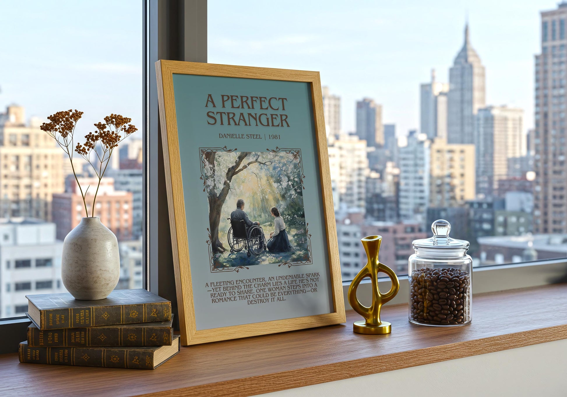A Perfect Strange by Danielle Steel | Descriptive Book Poster | Blurby