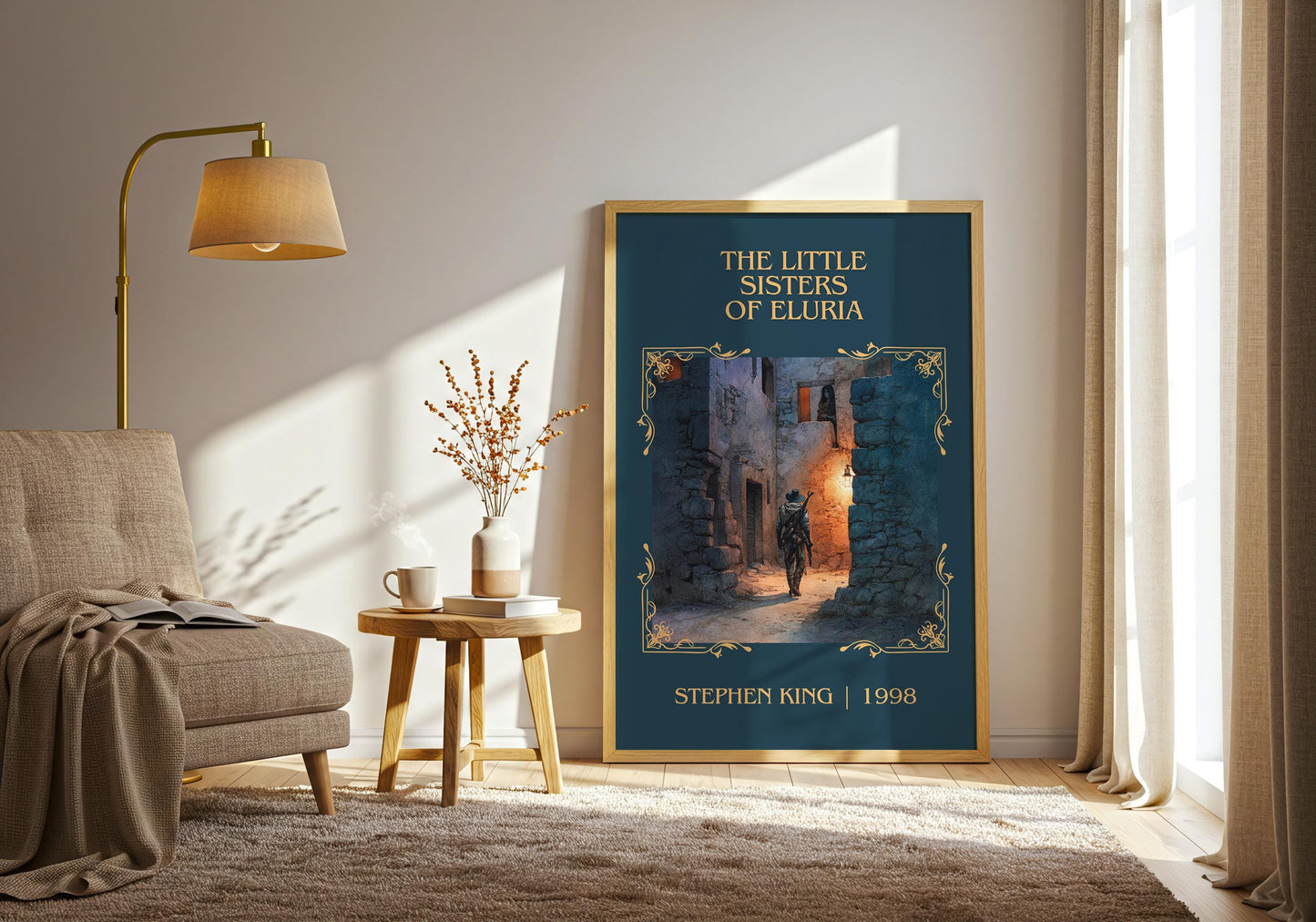 The Little Sisters of Eluria by Stephen King | Descriptive Book Poster | Minimalist