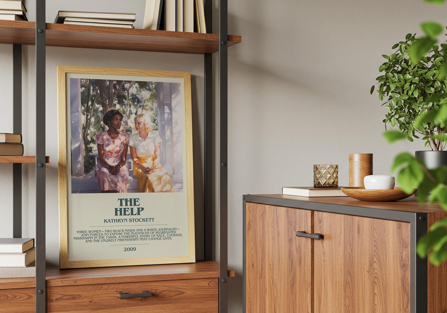 The Help by Kathryn Stockett | Descriptive Book Poster | Blurby