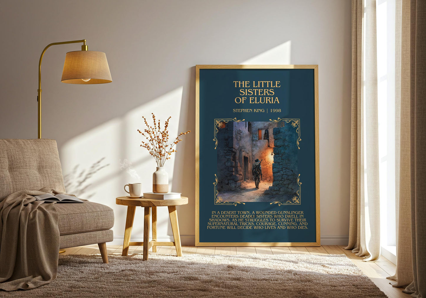 The Little Sisters of Eluria by Stephen King | Descriptive Book Poster | Blurby