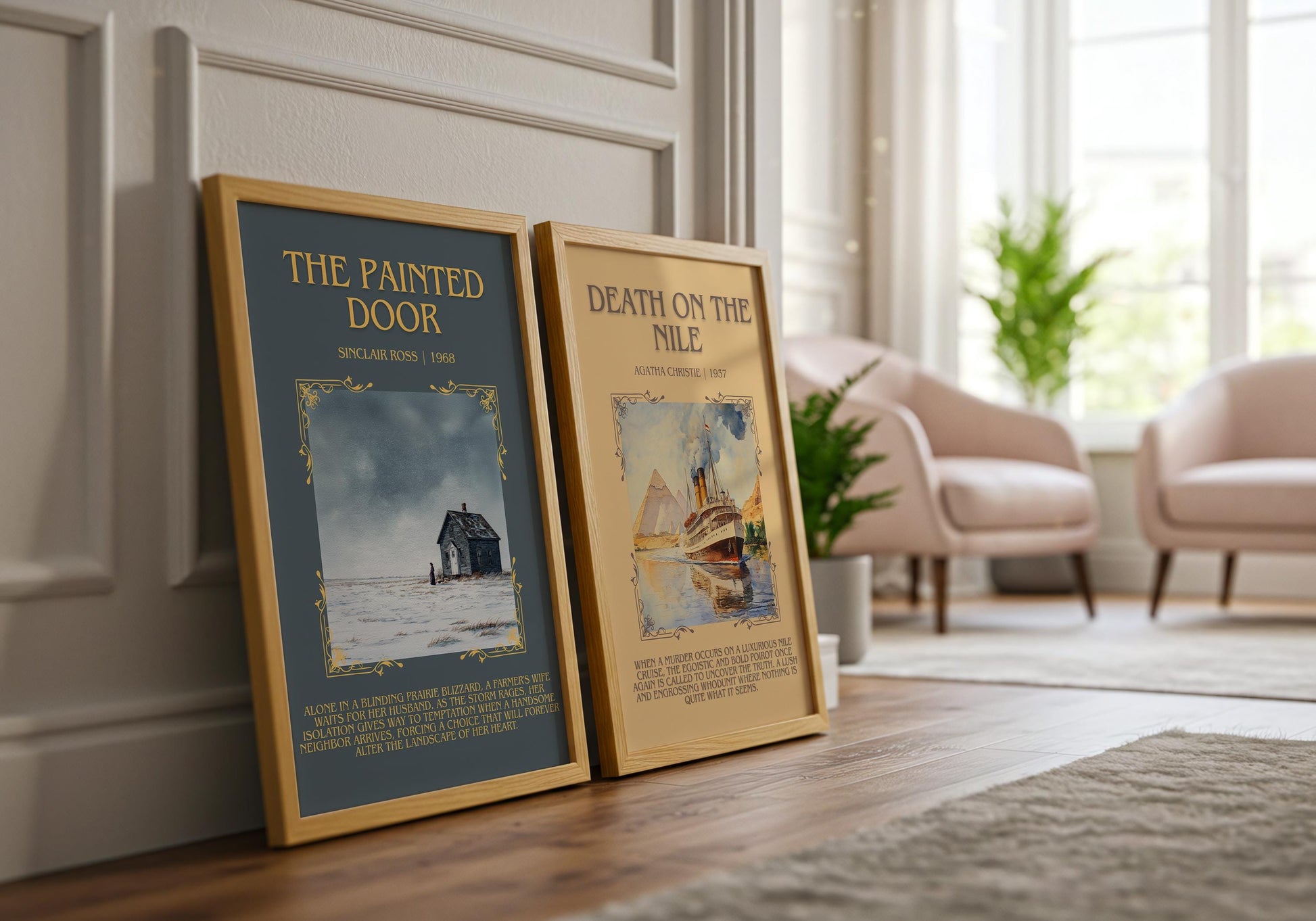 The Painted Door by Sinclair Ross | Descriptive Book Poster | Blurby