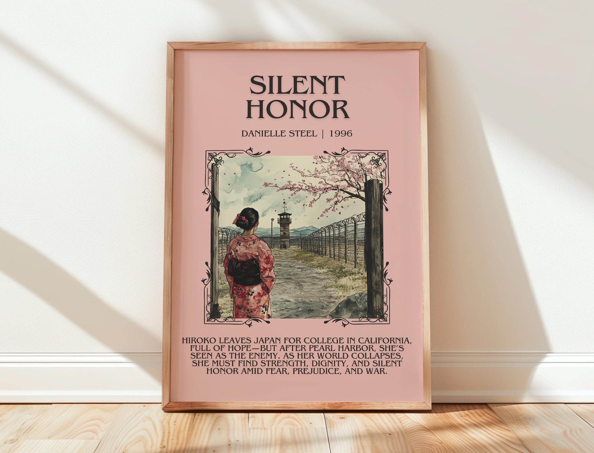 Silent Honor by Danielle Steel | Descriptive Book Poster | Blurby