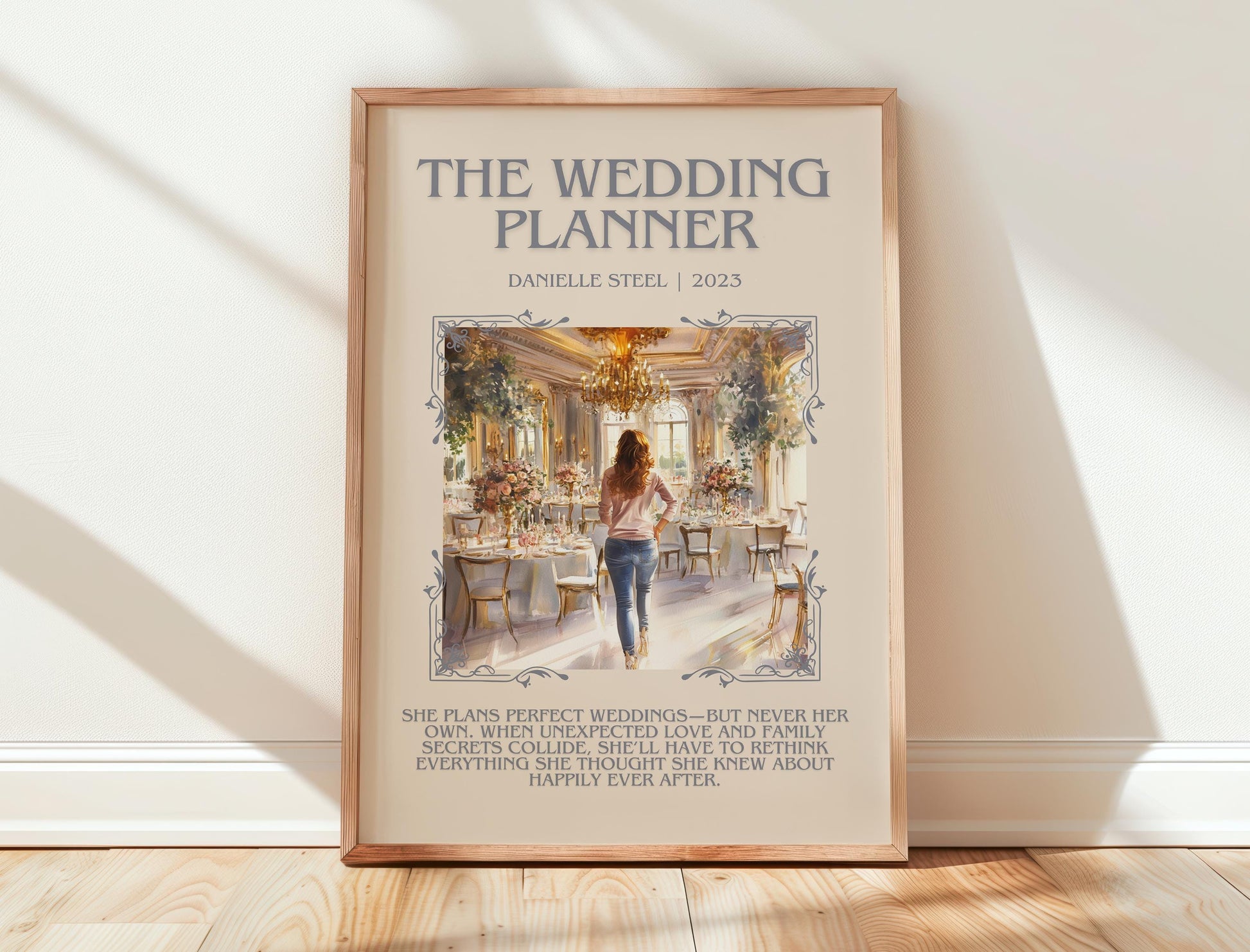 The Wedding Planner by Danielle Steel | Descriptive Book Poster | Blurby