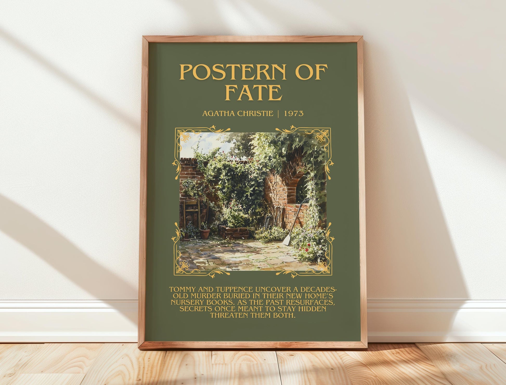 Postern Of Fate by Agatha Christie | Descriptive Book Poster | Blurby