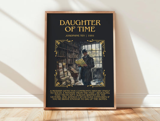 Daughter Of Time by Josephine They | Descriptive Book Poster | Blurby