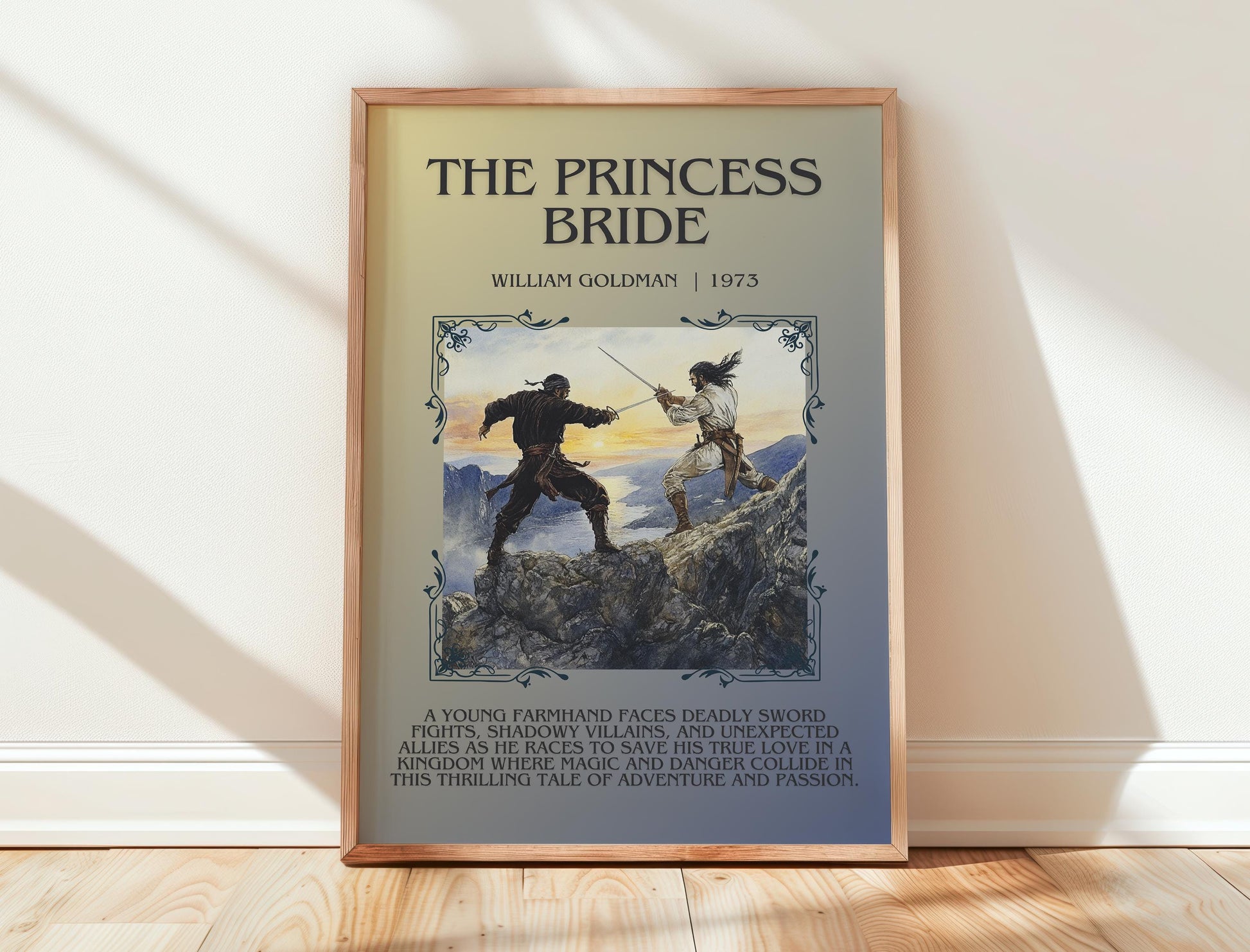 The Princess Bride by William Goldman | Descriptive Book Poster | Blurby