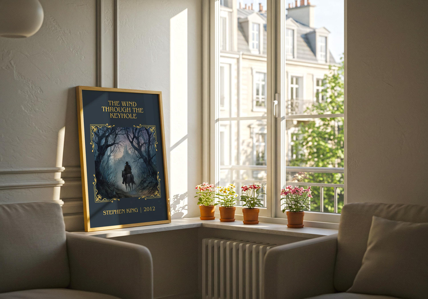 The Wind Through The Keyhole by Stephen King | Descriptive Book Poster | Minimalist